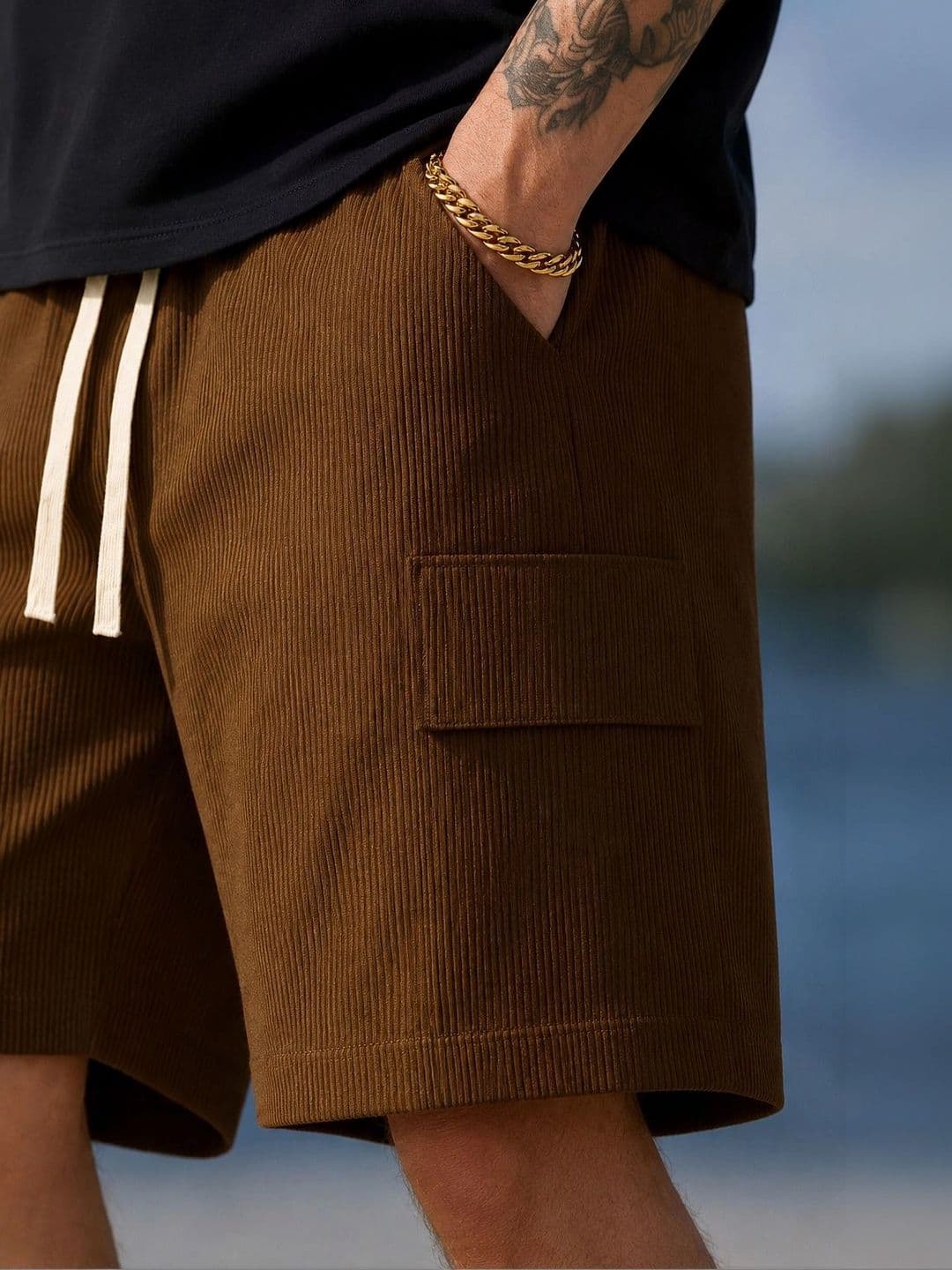 Mast & Harbour Men Cargo Shorts thumbnail 4