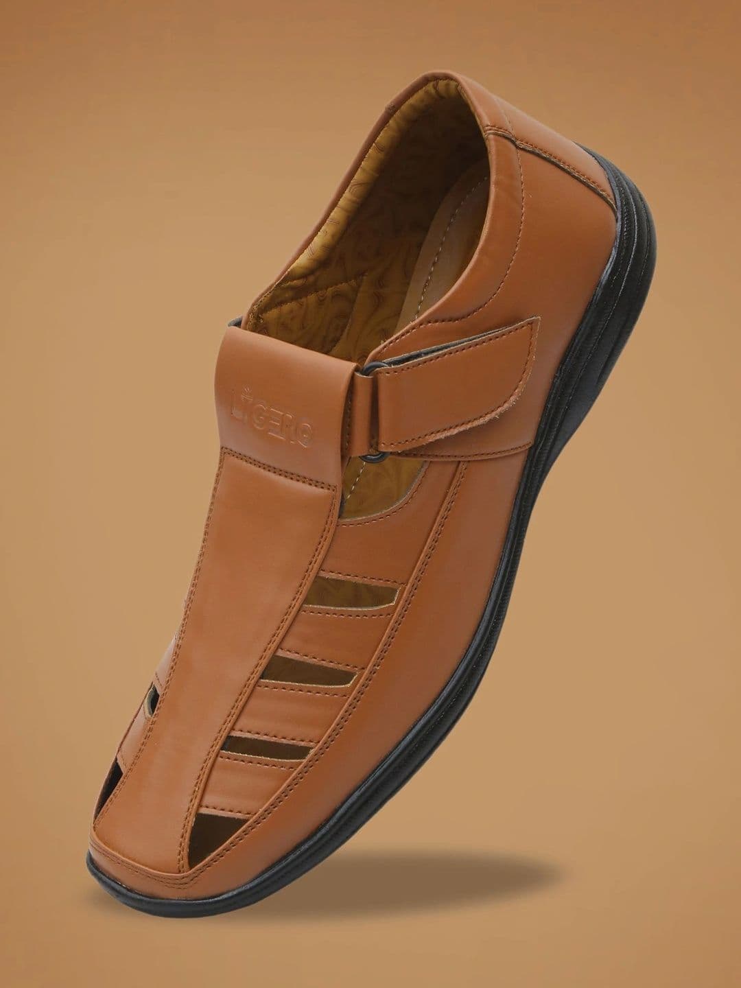 LIGERONATION Men Leather Fisherman Sandals thumbnail 6