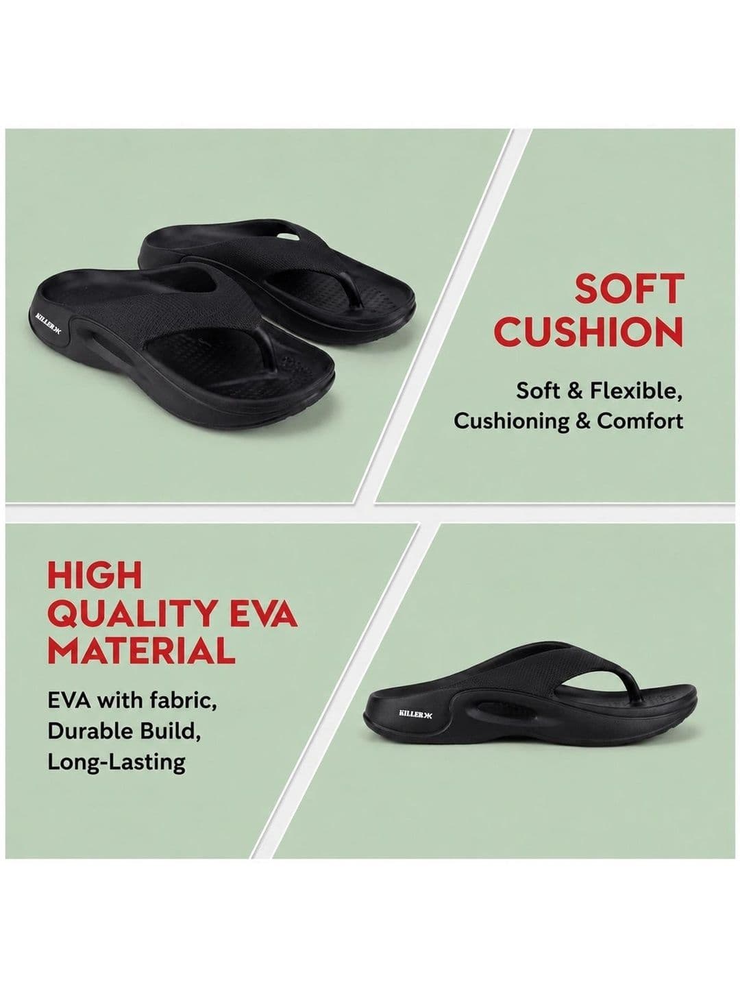 Killer Men Thong Flip-Flops thumbnail 5