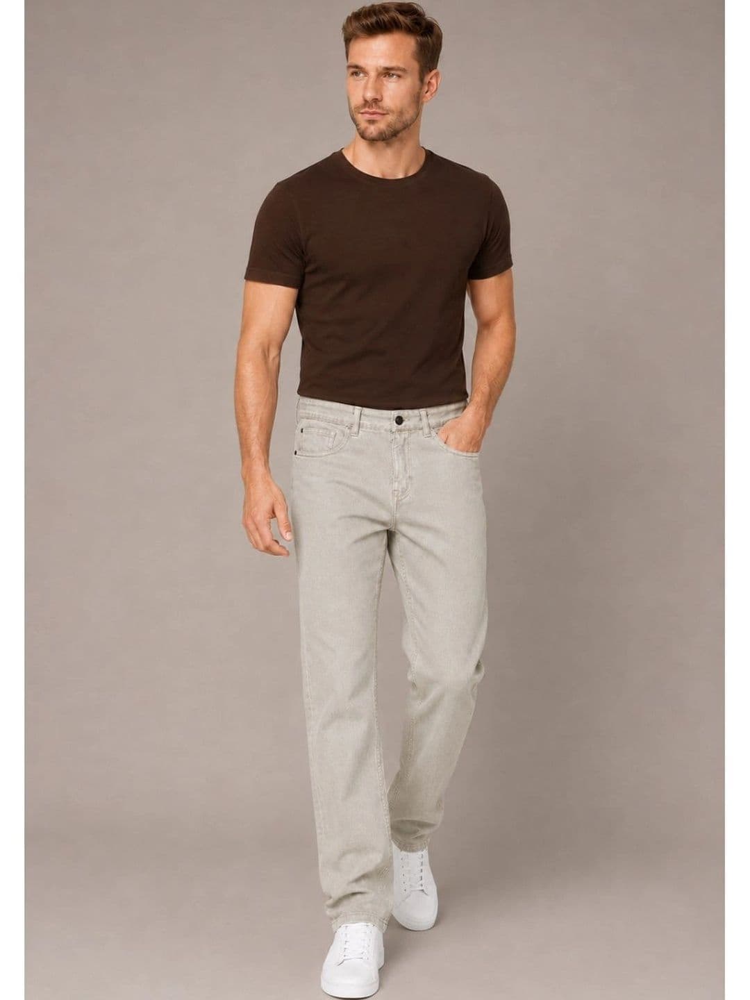 ZUSH Men Straight Fit Mid-Rise Stretchable Jeans thumbnail 5