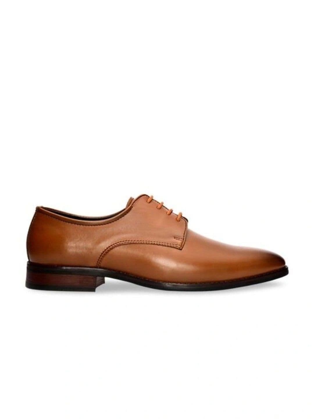 House of Pataudi Men Textured Formal  Derbys thumbnail 5
