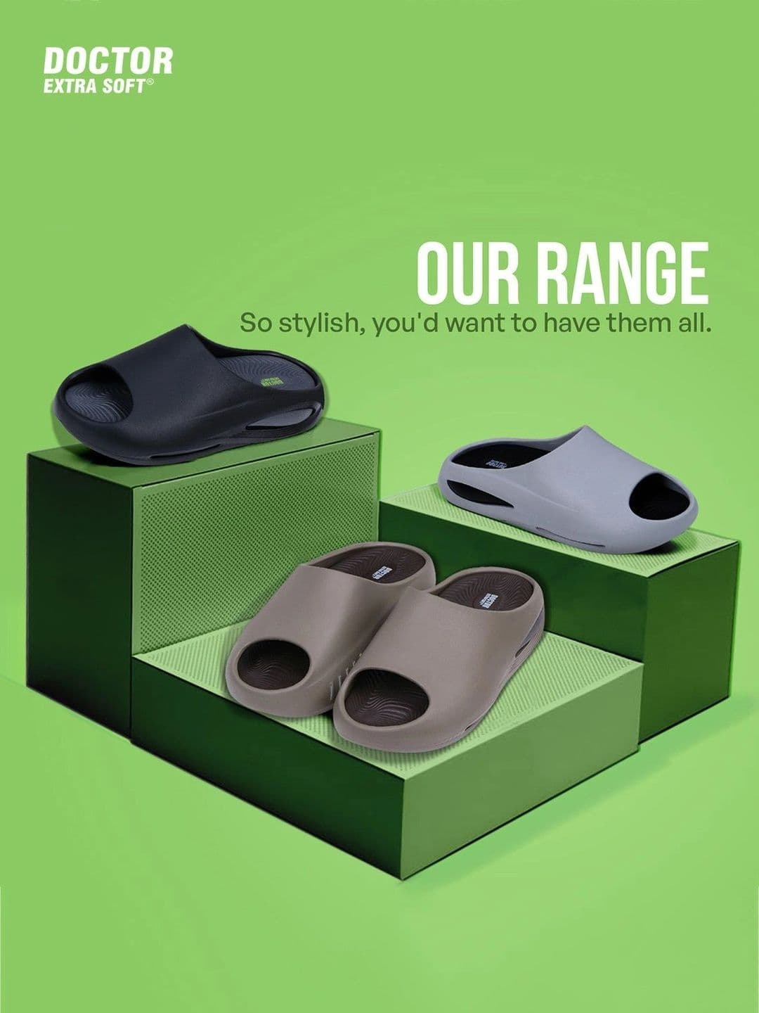 DOCTOR EXTRA SOFT Men Rubber Sliders thumbnail 4