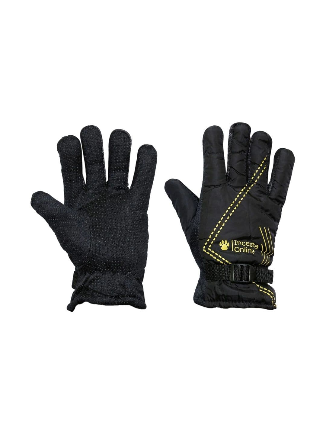 Bizarro.in Men Patterned Acrylic Winter Gloves - view 1