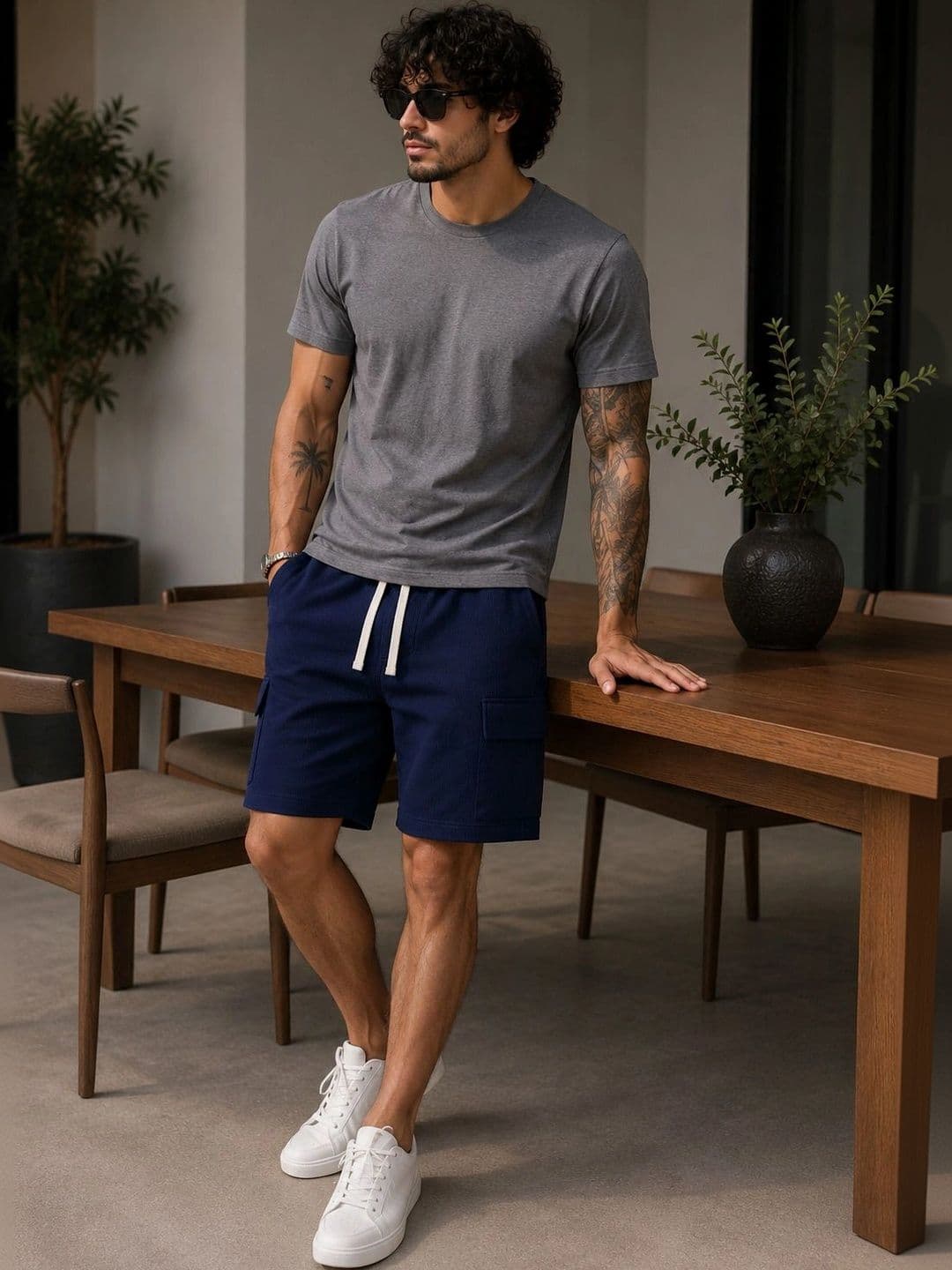 Mast & Harbour Men Cargo Shorts - view 1