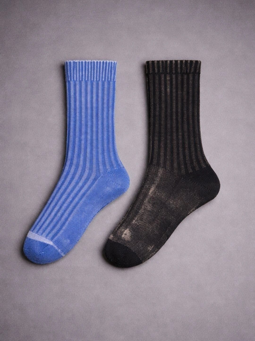 ASQUAREDD Unisex Pack of 2 Cotton Assorted Patterned Calf Length Socks - view 1