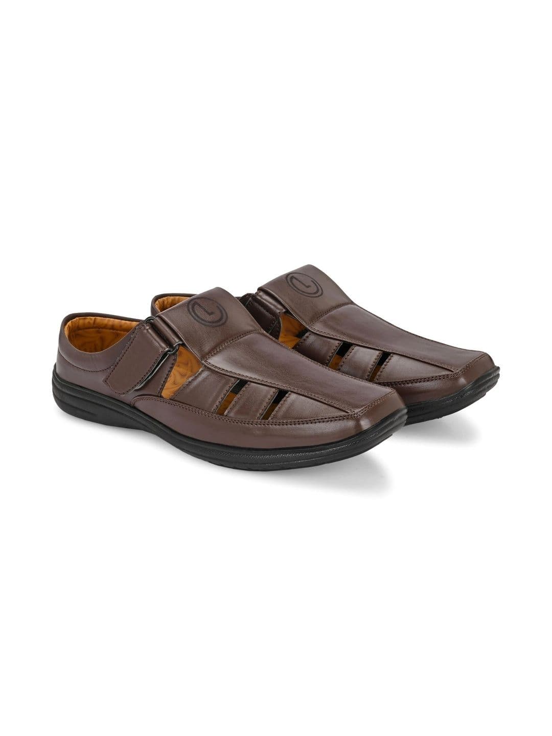 LIGERONATION Men Leather Shoe-Style Sandals thumbnail 5
