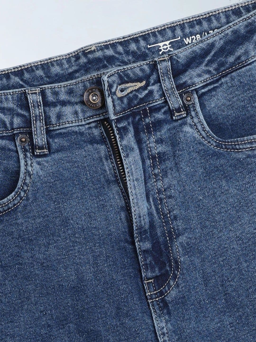 Flying Machine Women High-Rise Heavy Fade Stretchable Jeans thumbnail 5