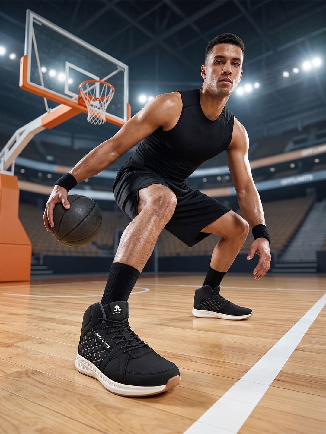 OFF LIMITS Men Mid Top Sports Shoes thumbnail 7