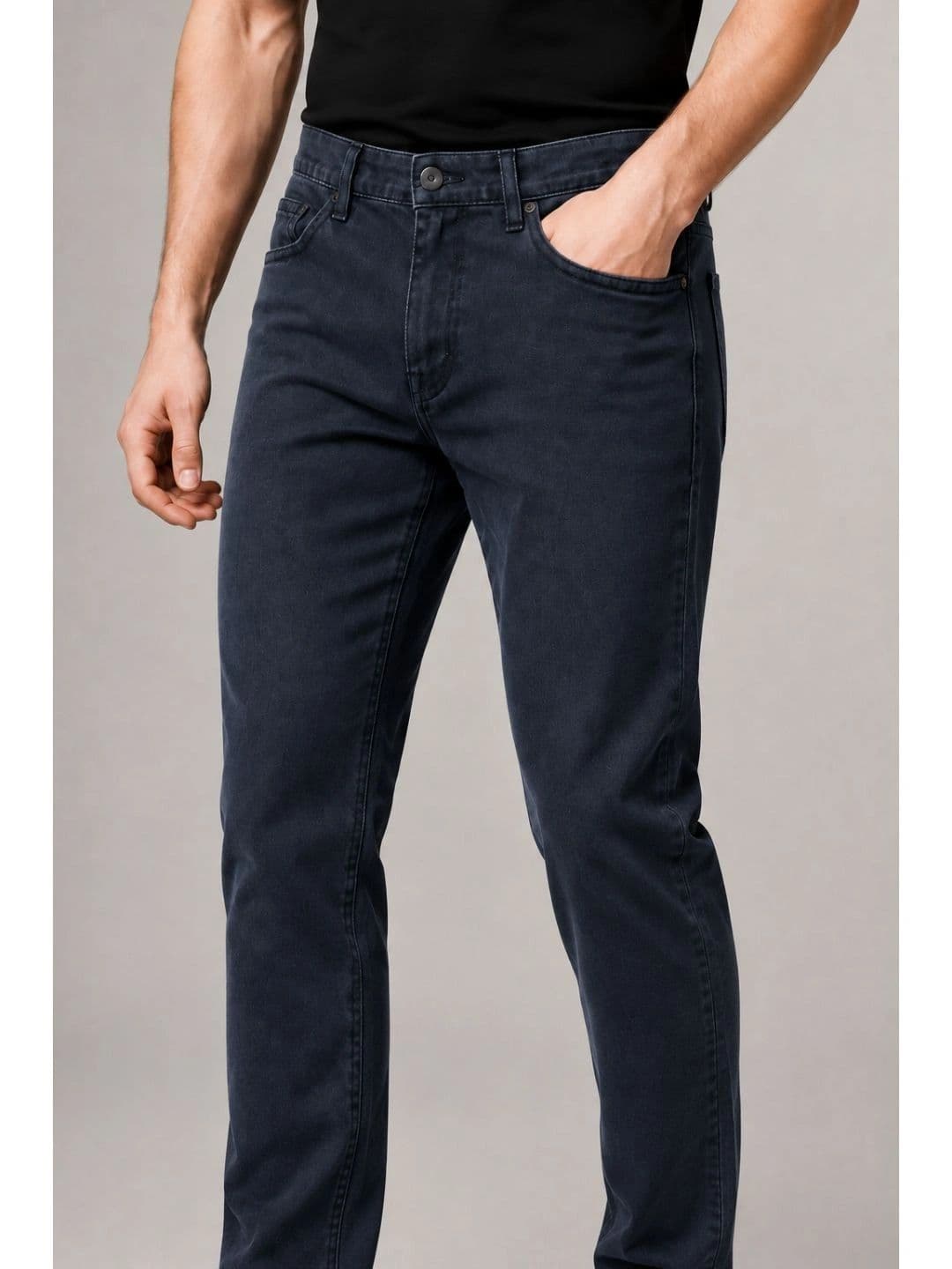 ZUSH Men Straight Fit Mid-Rise Stretchable Jeans thumbnail 6