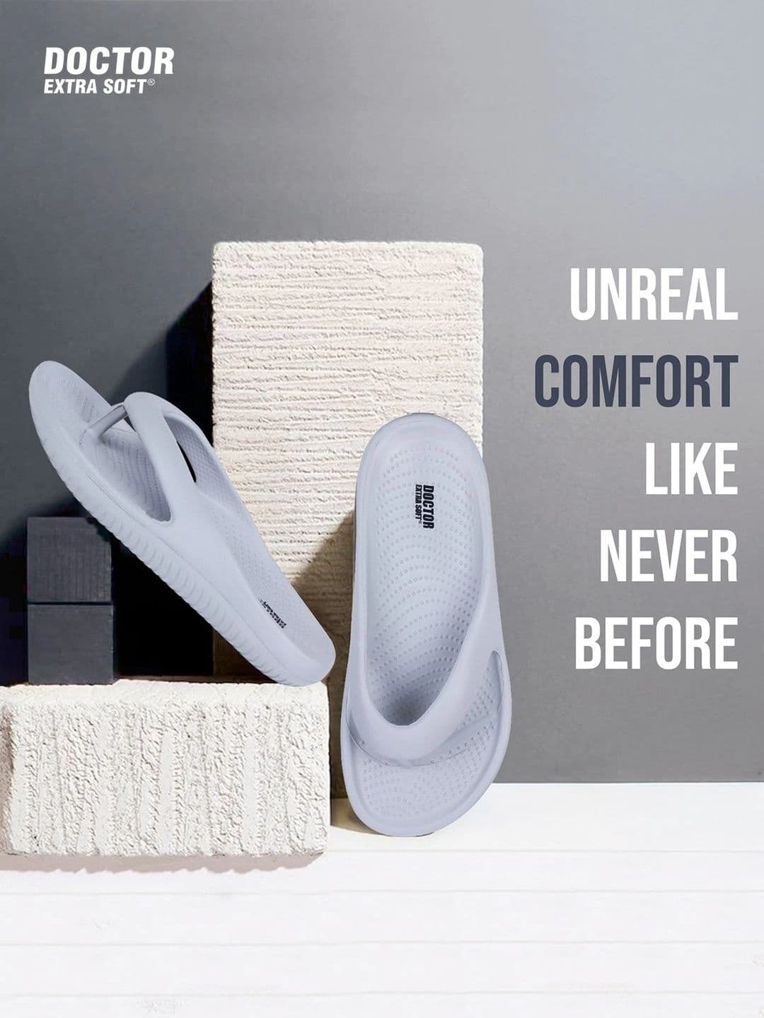 DOCTOR EXTRA SOFT Men Croslite Thong Flip-Flops thumbnail 6