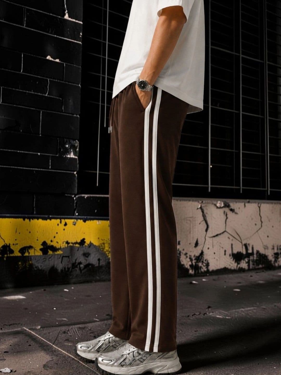 MOJAMEDI Men Straight Fit Training Track Pants thumbnail 3