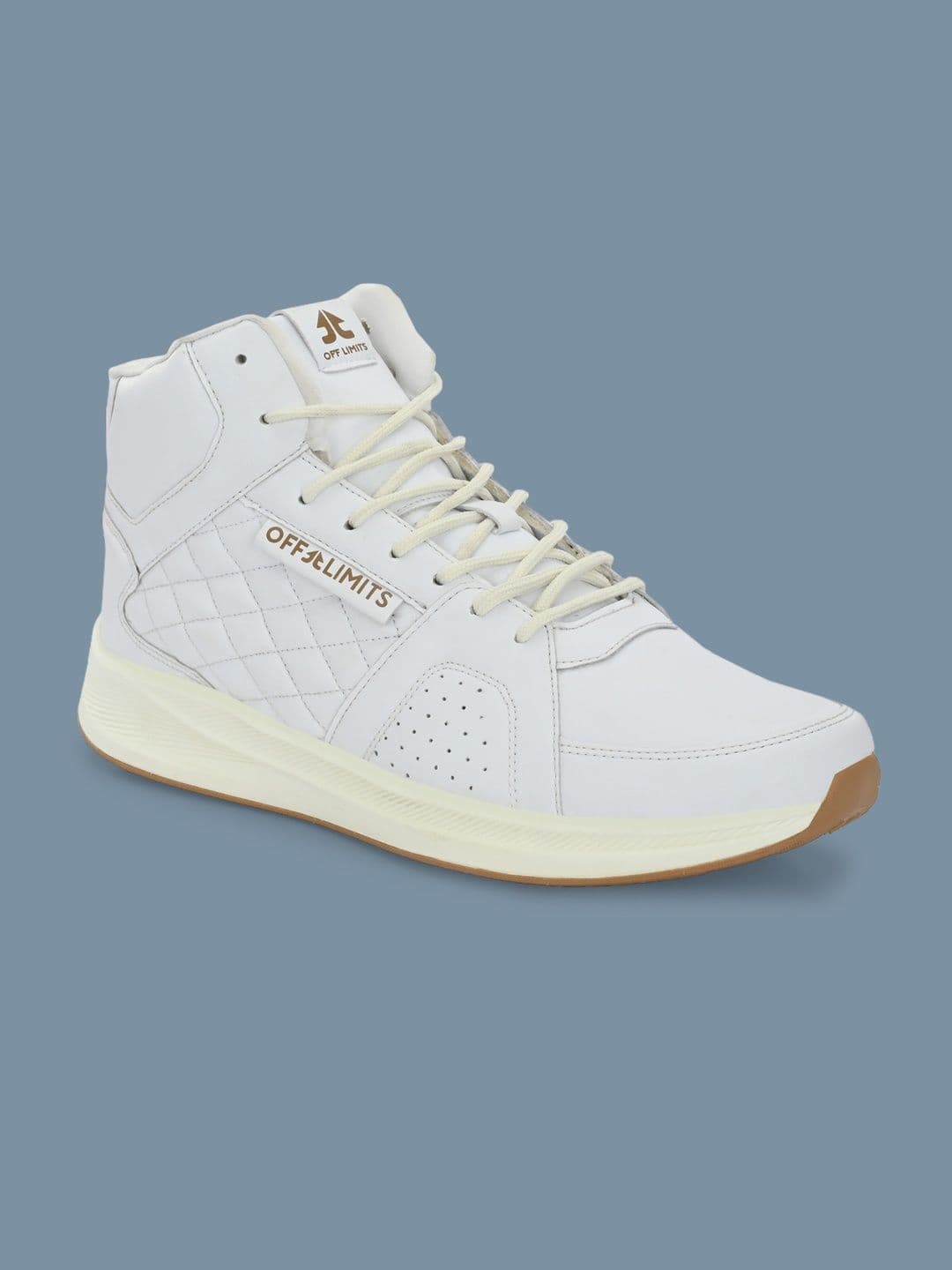 OFF LIMITS Men White Basketball Non-Marking Shoes thumbnail 6