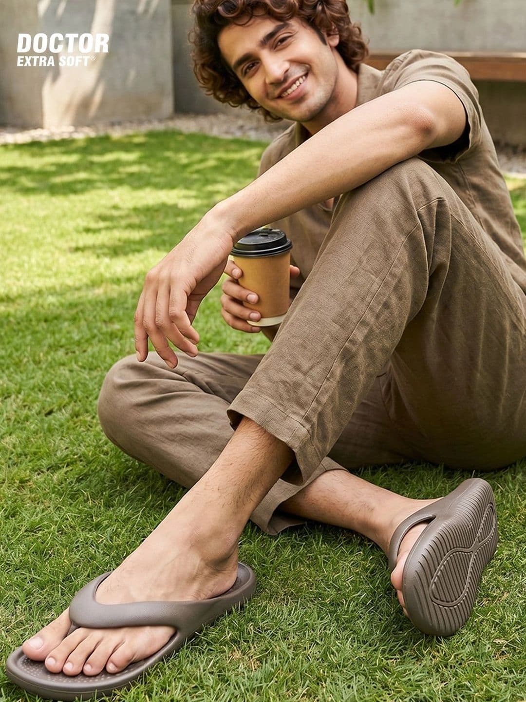 DOCTOR EXTRA SOFT Men Croslite Thong Flip-Flops thumbnail 7