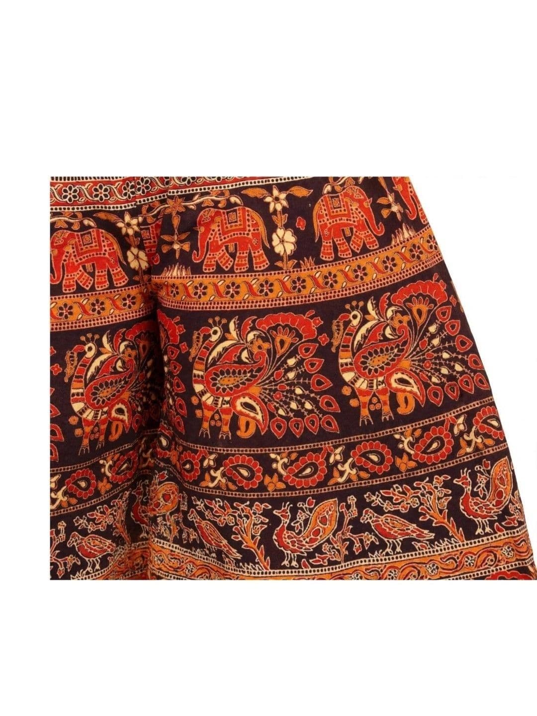 OUTER WEAR AYAM EXPORTS Women Ethnic Motifs Printed Knitted Ethnic Palazzos thumbnail 5