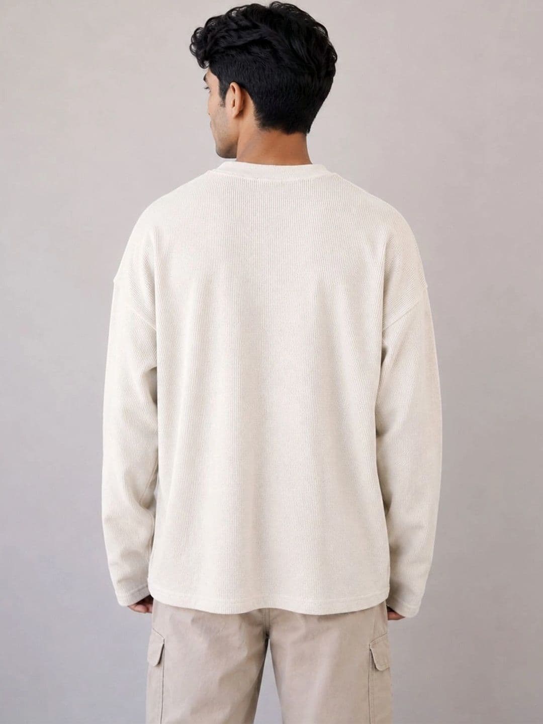 BRAHMOR Men Drop-Shoulder Sleeves T-shirt thumbnail 6