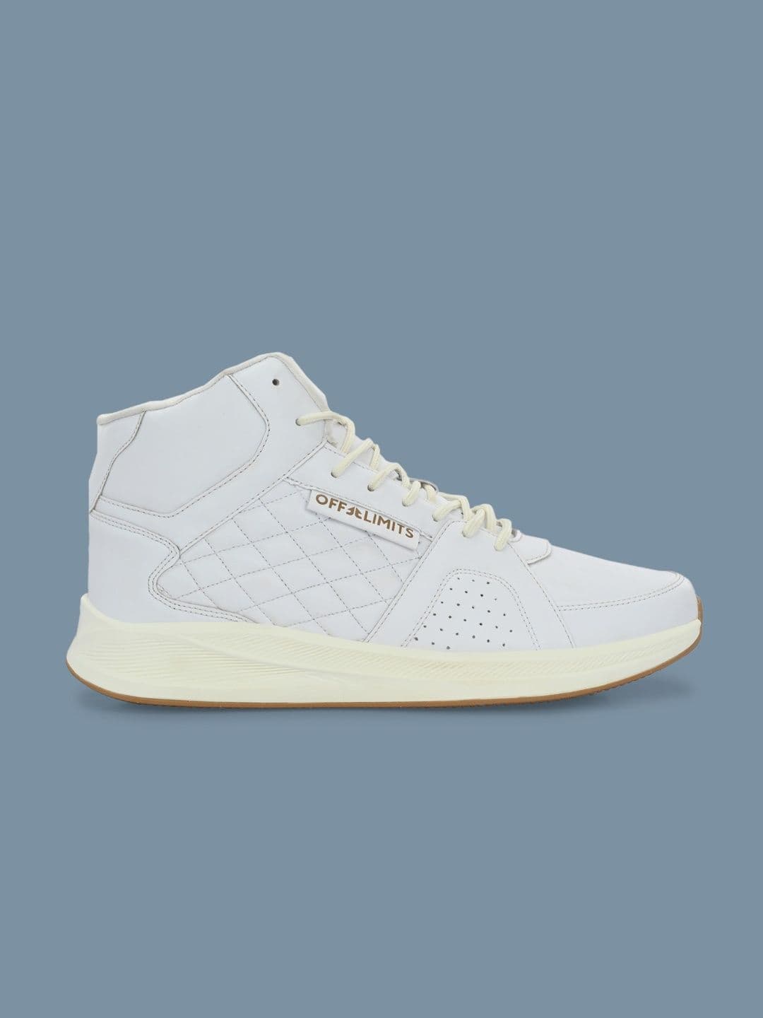 OFF LIMITS Men White Basketball Non-Marking Shoes thumbnail 2