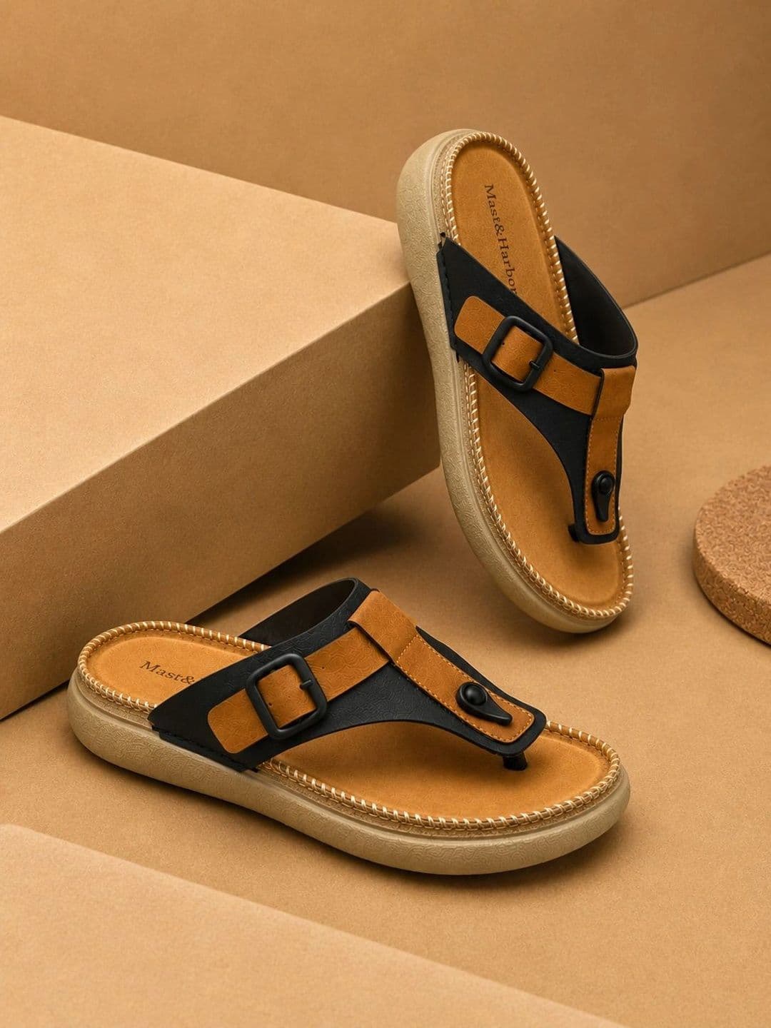 Mast & Harbour Men Comfort Sandals thumbnail 6