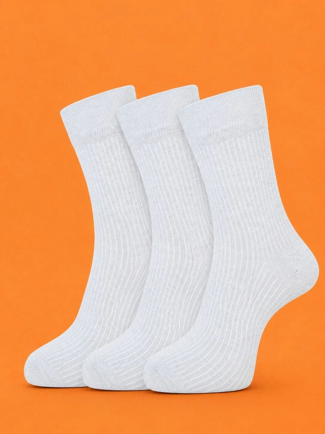 ADDOSSO Men Pack of 3 Cotton Assorted Above Ankle Socks - view 1