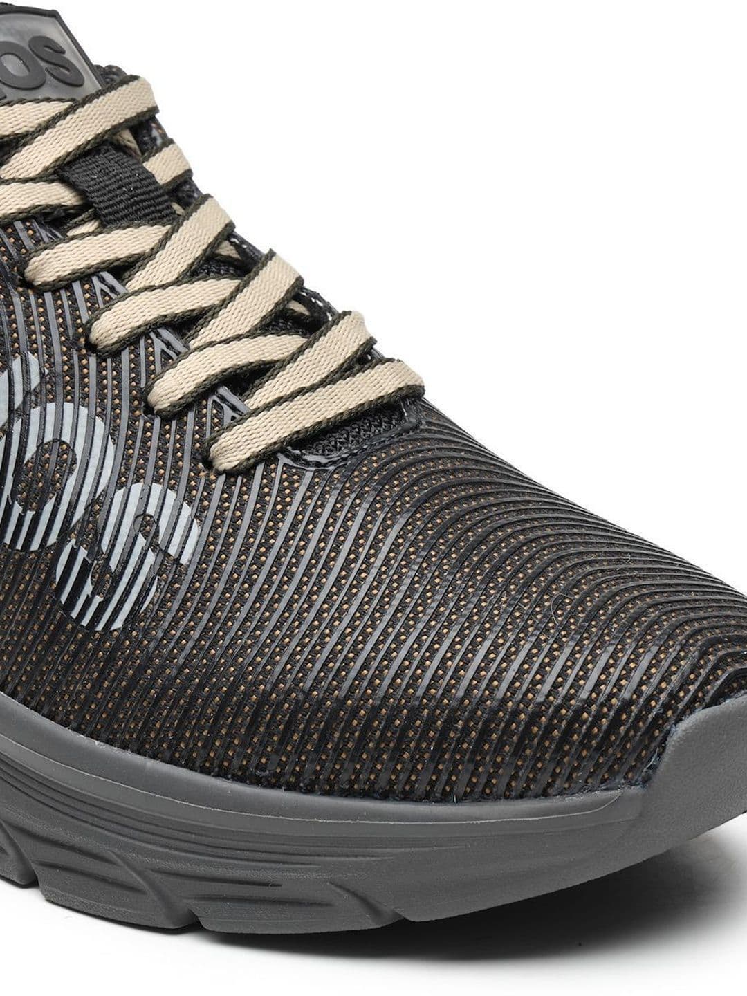 HOS Men Running Shoes Lace-Up Lightweight Comfortable Sports Shoes thumbnail 7