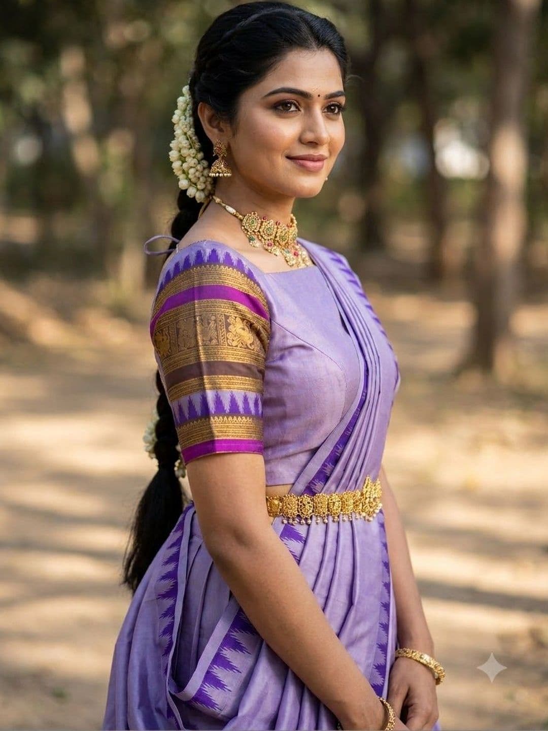 Fabcartz Semi-Stitched Lehenga & Unstitched Blouse With Dupatta thumbnail 2