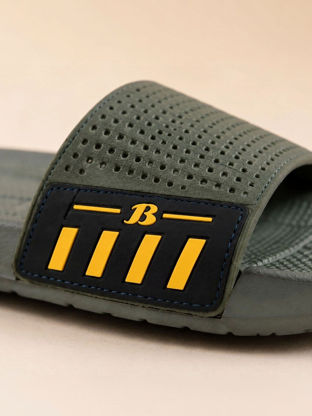 Bata Men Colourblocked Sliders thumbnail 3