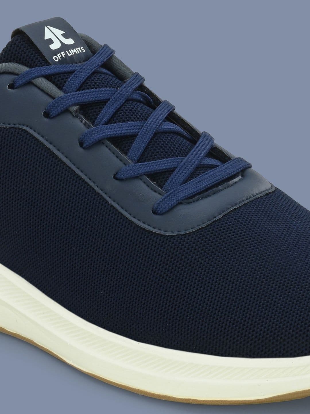 OFF LIMITS Men Blue Mesh Running Non-Marking Shoes thumbnail 3