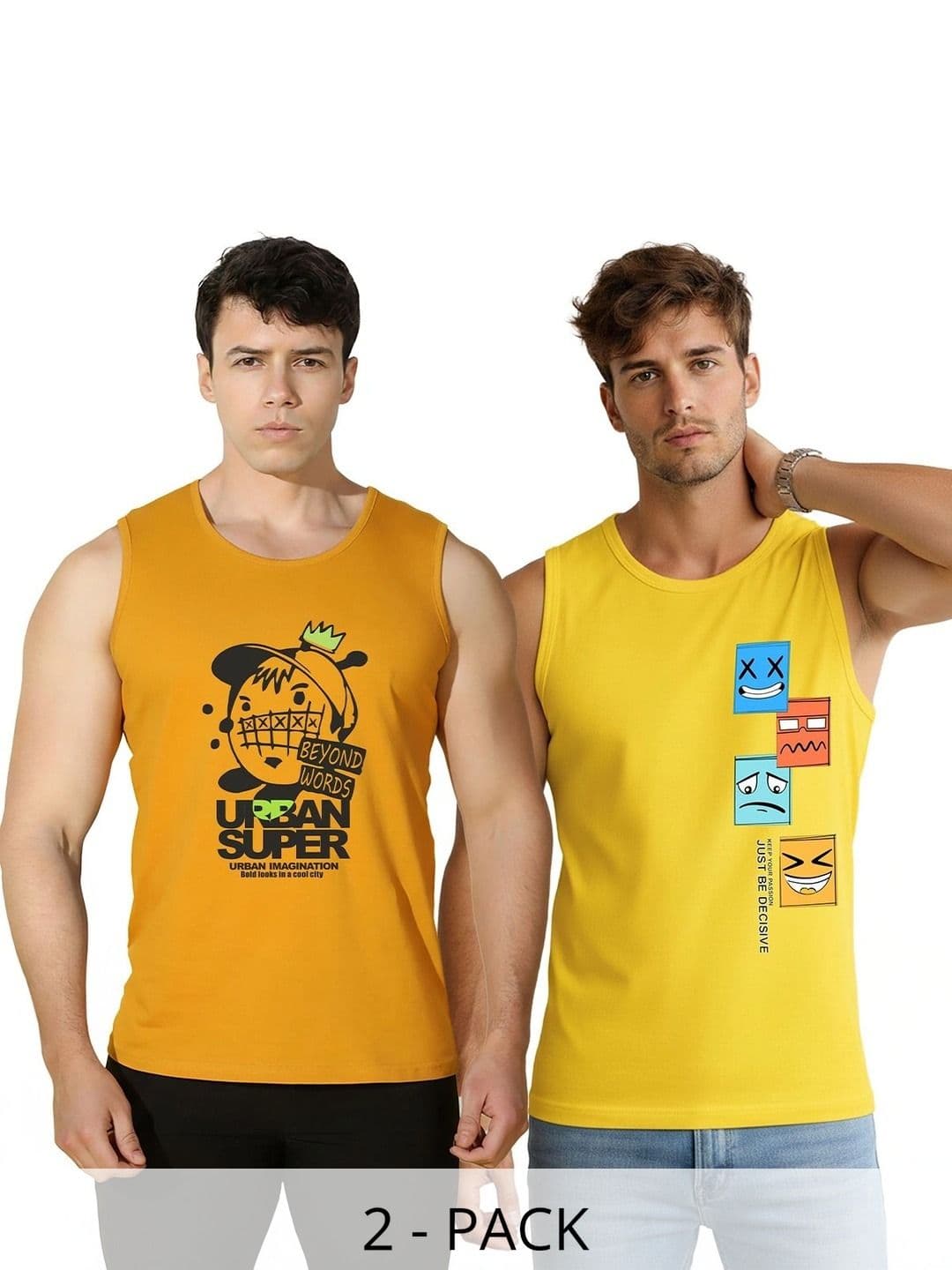 CRYPTIC Men 2 Printed T-shirt - view 1