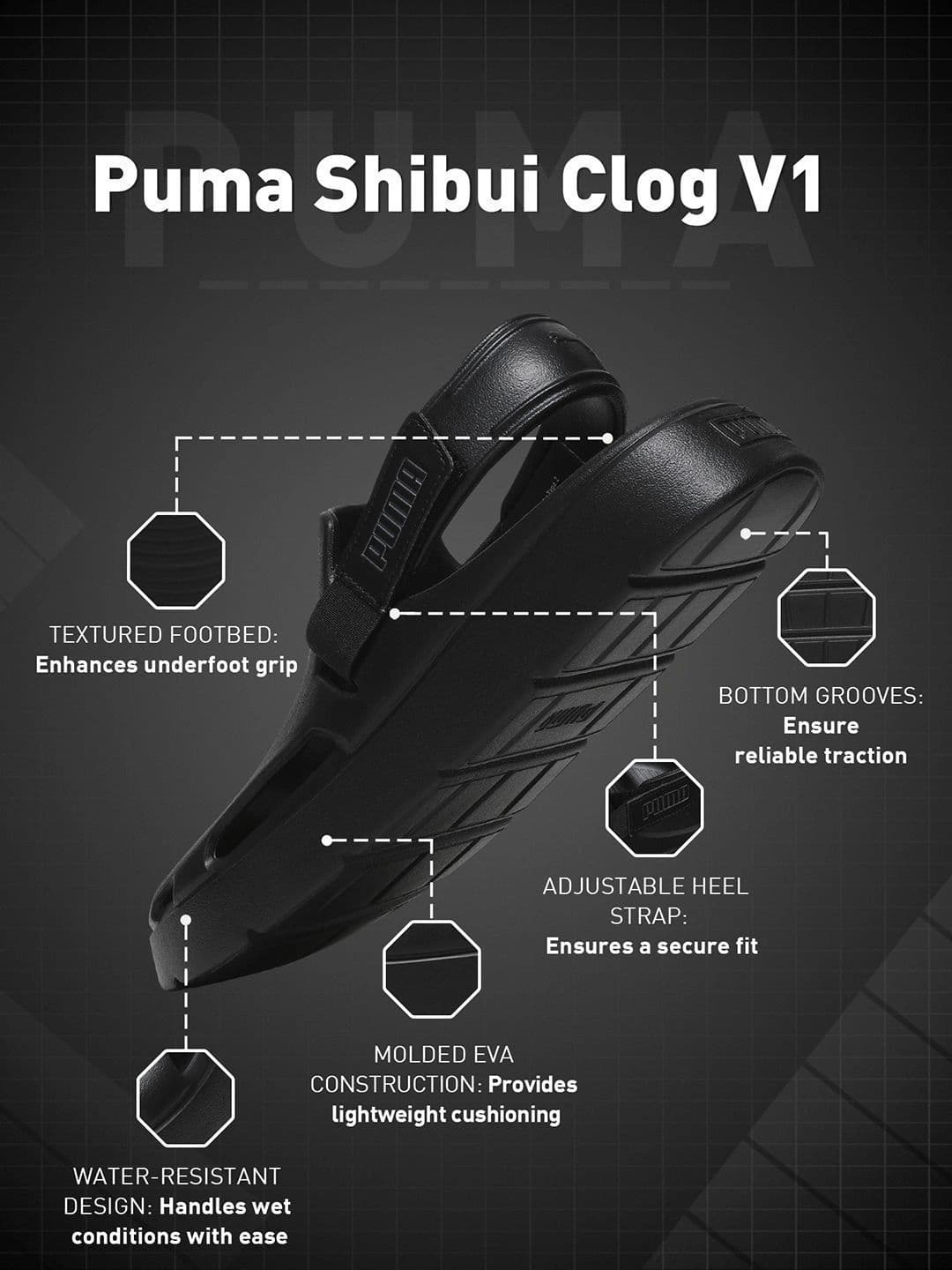 Puma Shibui Comfort Clogs thumbnail 2