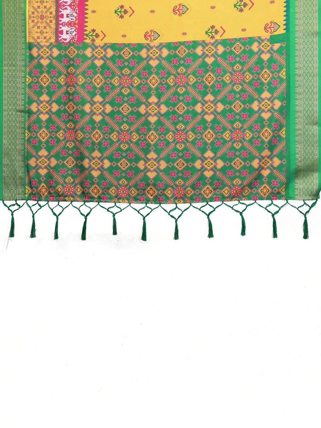 VS MALL Kalamkari Zari Silk Cotton Saree thumbnail 3