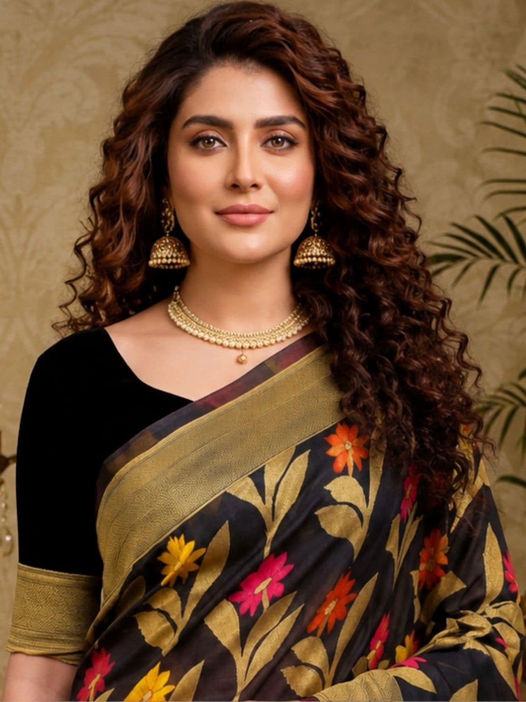 Mitera Woven Design Zari Silk Cotton Fusion Banarasi Saree thumbnail 4