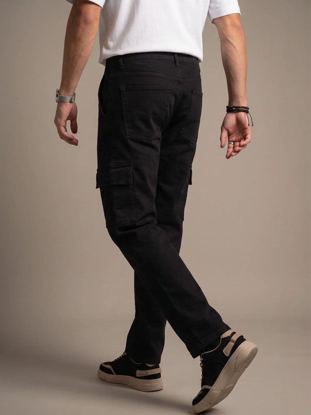 Moda Rapido Mid-Rise Baggy Cargo Jeans thumbnail 5