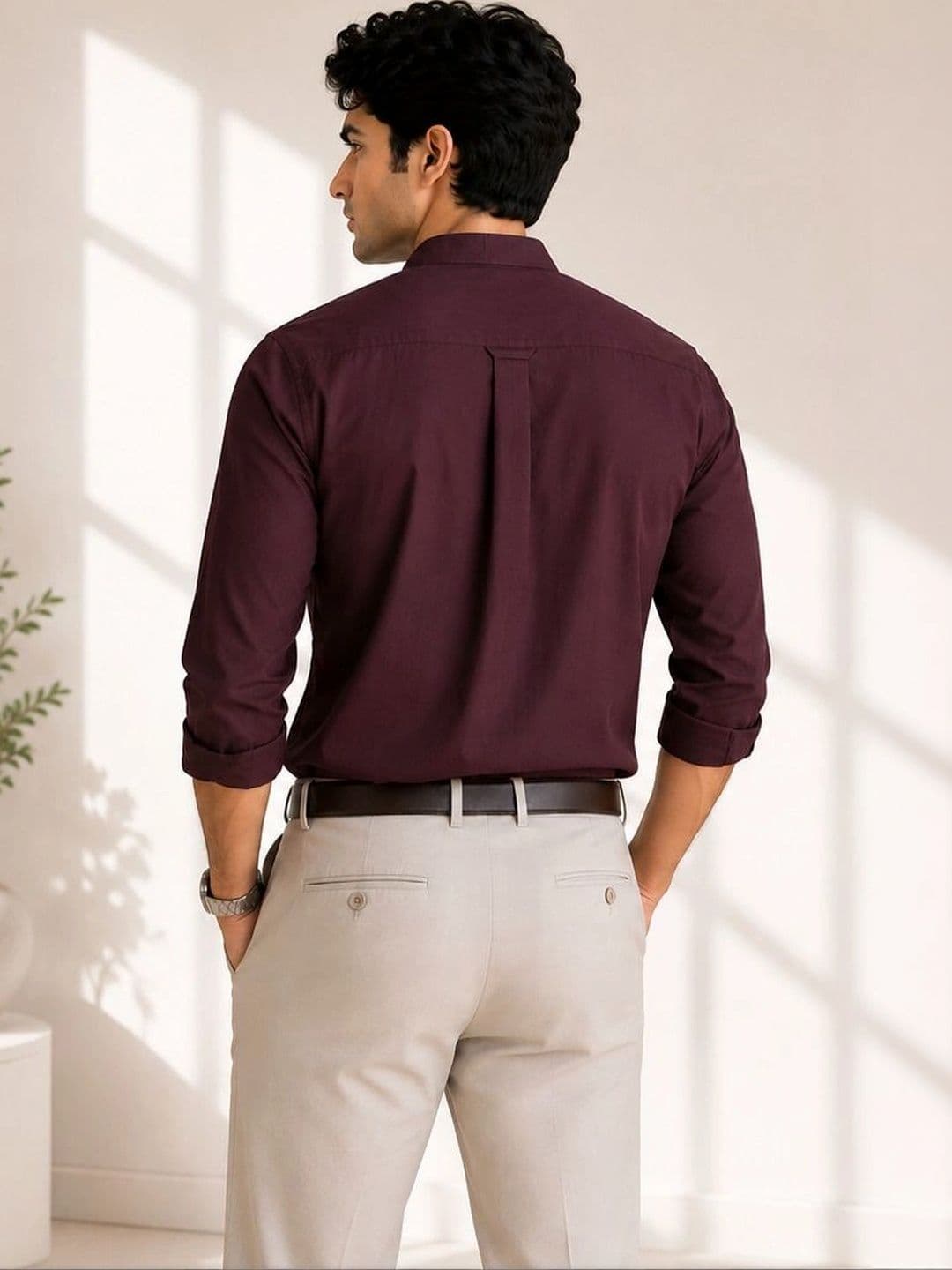 Mast & Harbour Men Classic Casual Shirt thumbnail 4