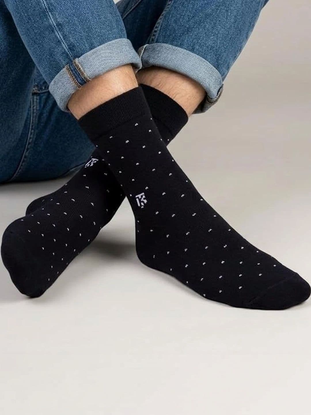 Kikitoes Men Pack of 6 Bamboo Assorted Patterned Crew Socks Gift Box thumbnail 5