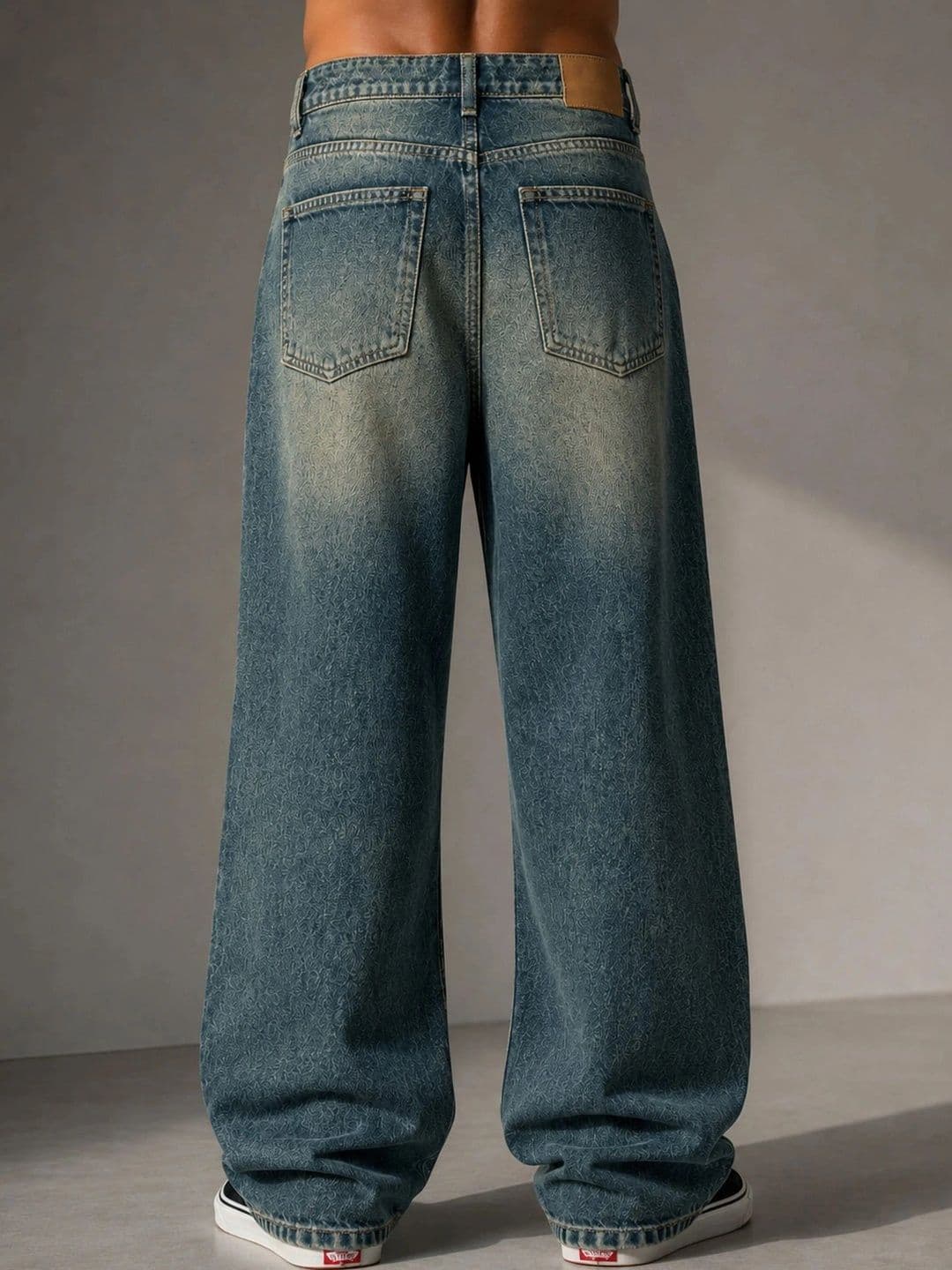SHIRODHARI Men Low-Rise Low Distress Jeans thumbnail 4