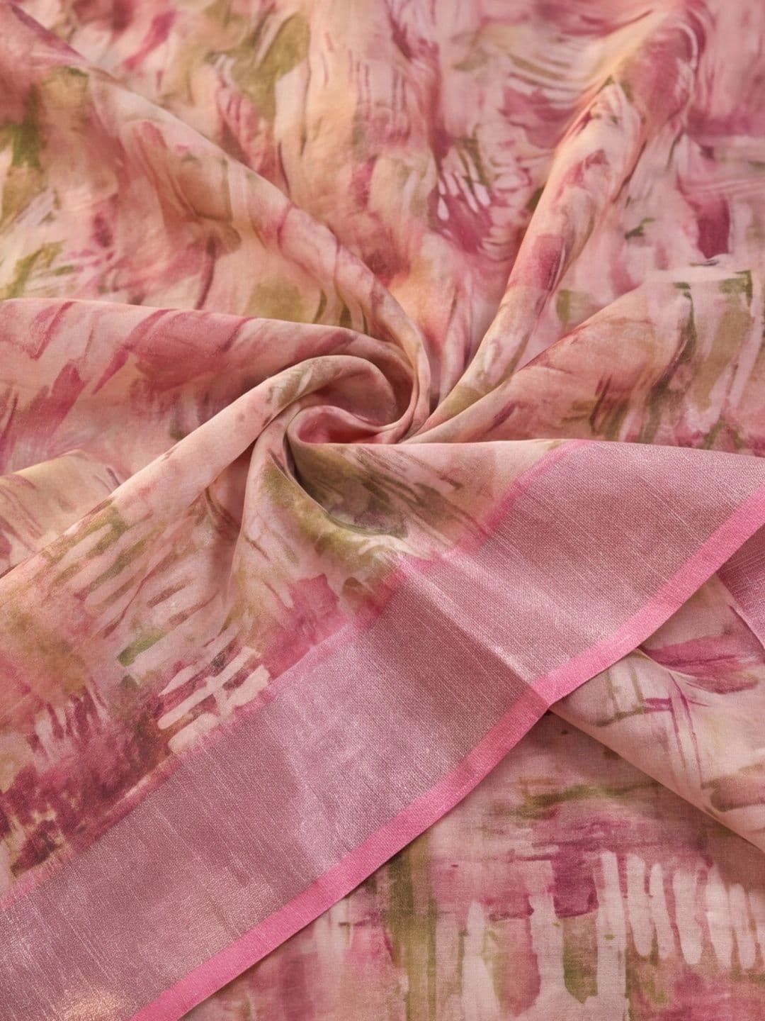 Mitera Zari Silk Cotton Fusion Saree thumbnail 3