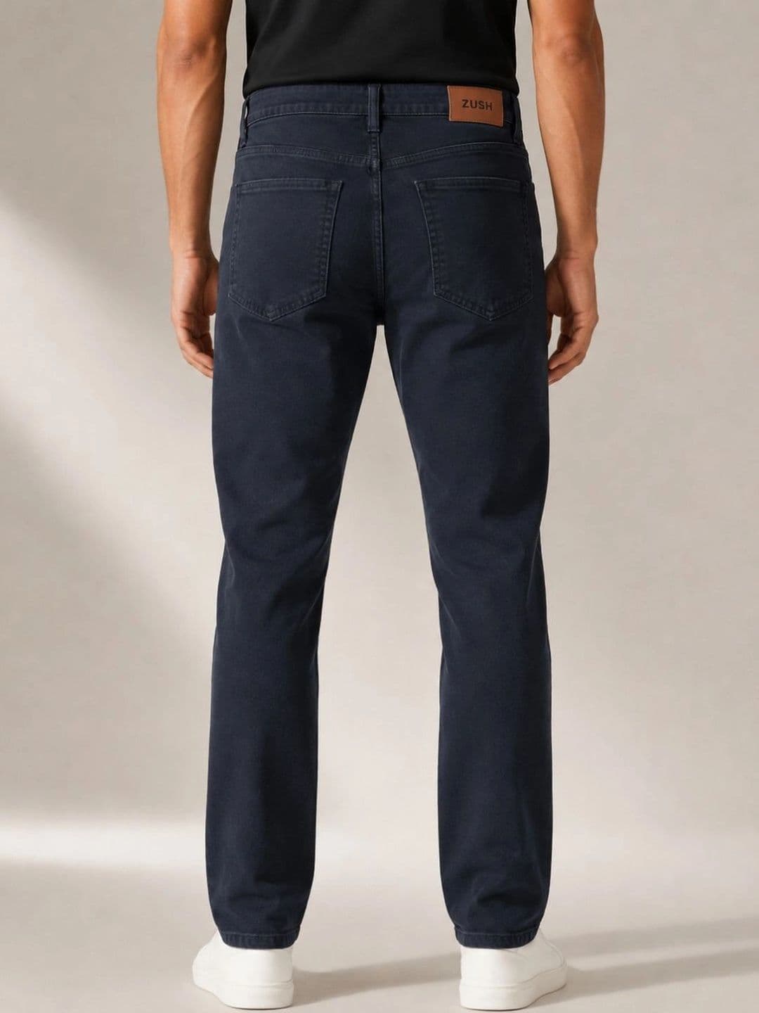 ZUSH Men Straight Fit Mid-Rise Stretchable Jeans thumbnail 5