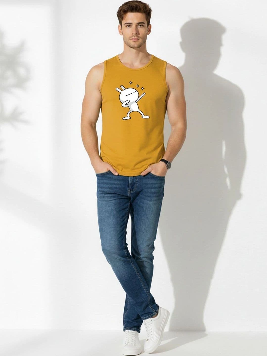 CRYPTIC Men Pack Of 2 Cotton Printed T-shirt thumbnail 4