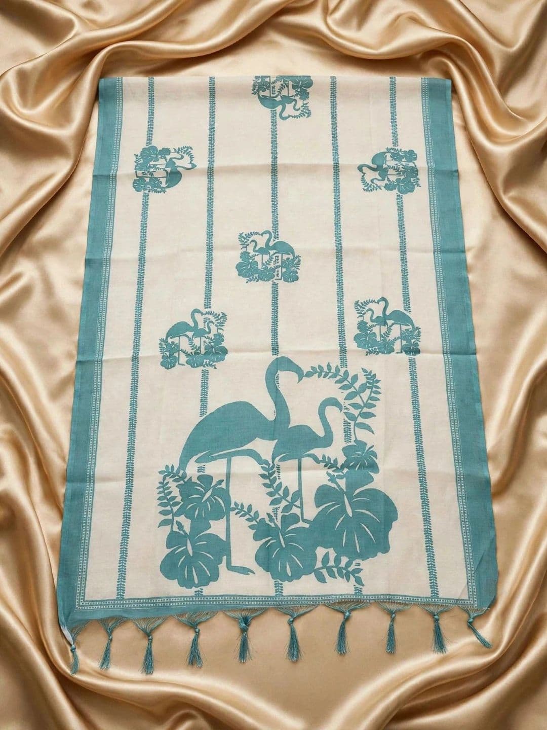 Haranozy Printed Pure Cotton Semi-Stitched Dress Material thumbnail 7