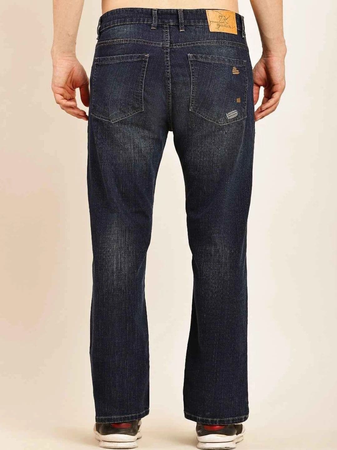 Zyker jeans co Men Hottie Regular Fit Mid-Rise Low Distress Jeans thumbnail 6