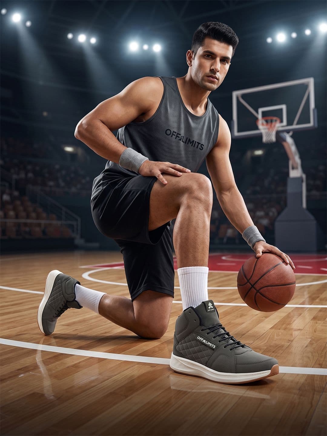 OFF LIMITS Men Mid Top Sports Shoes thumbnail 5
