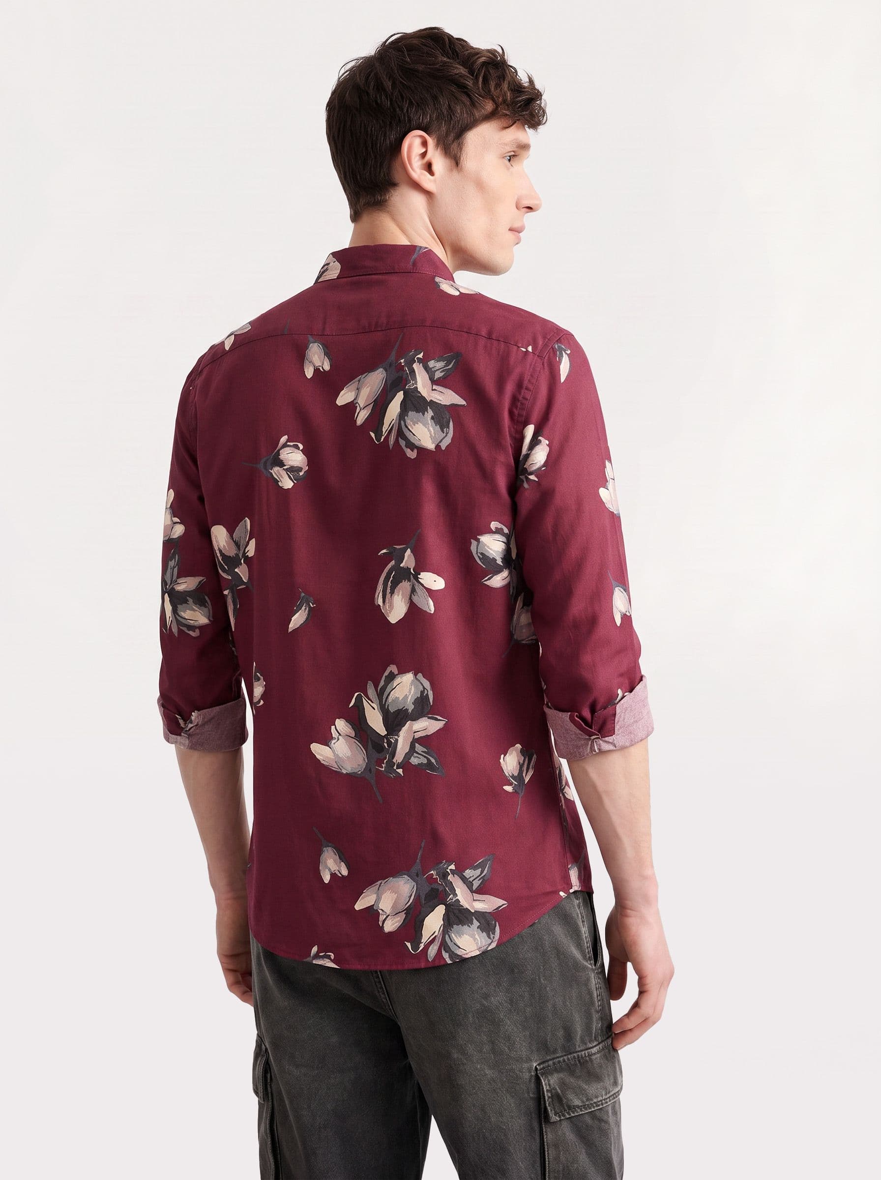 Mast & Harbour Easy Drape Printed Shirt thumbnail 4