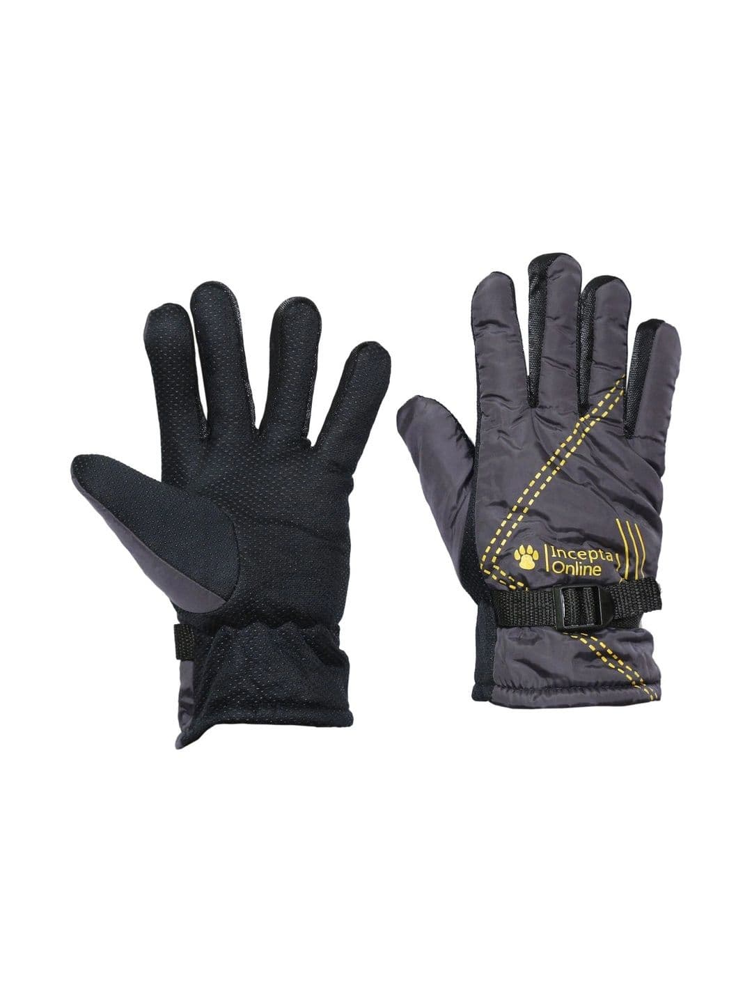 Bizarro.in Men Patterned Acrylic Winter Gloves - view 1