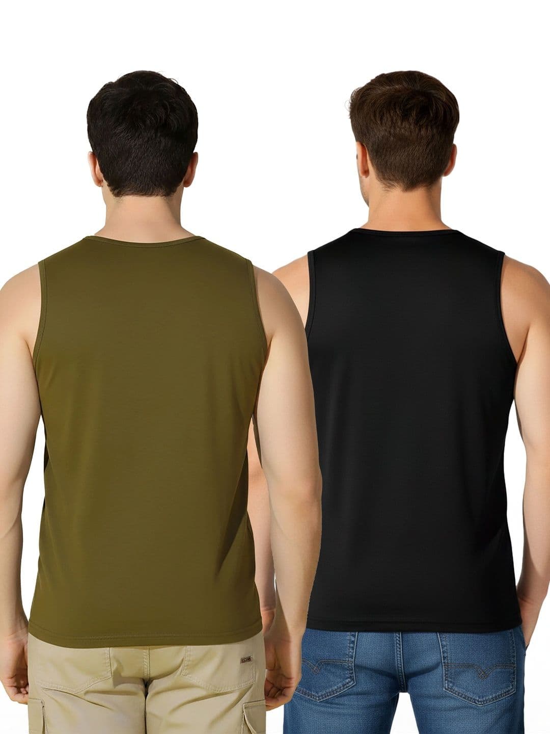 CRYPTIC Men Pack Of 2 Cotton Printed T-shirt thumbnail 5
