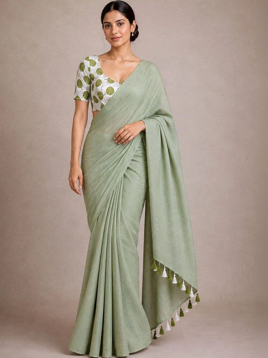 READYMART Pure Cotton Saree - view 1