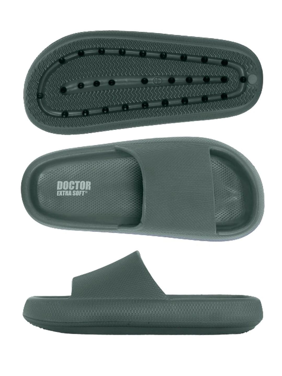 DOCTOR EXTRA SOFT Men Ultra Soft Lightweight Rubber Sliders thumbnail 4
