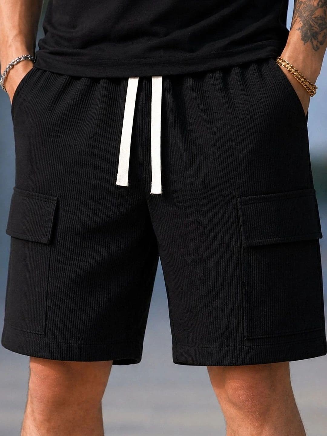 Mast & Harbour Men Cargo Shorts thumbnail 2