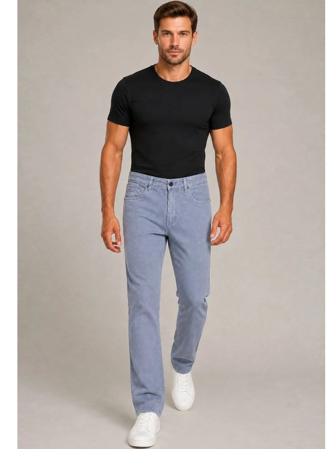 ZUSH Men Straight Fit Mid-Rise Stretchable Jeans thumbnail 4