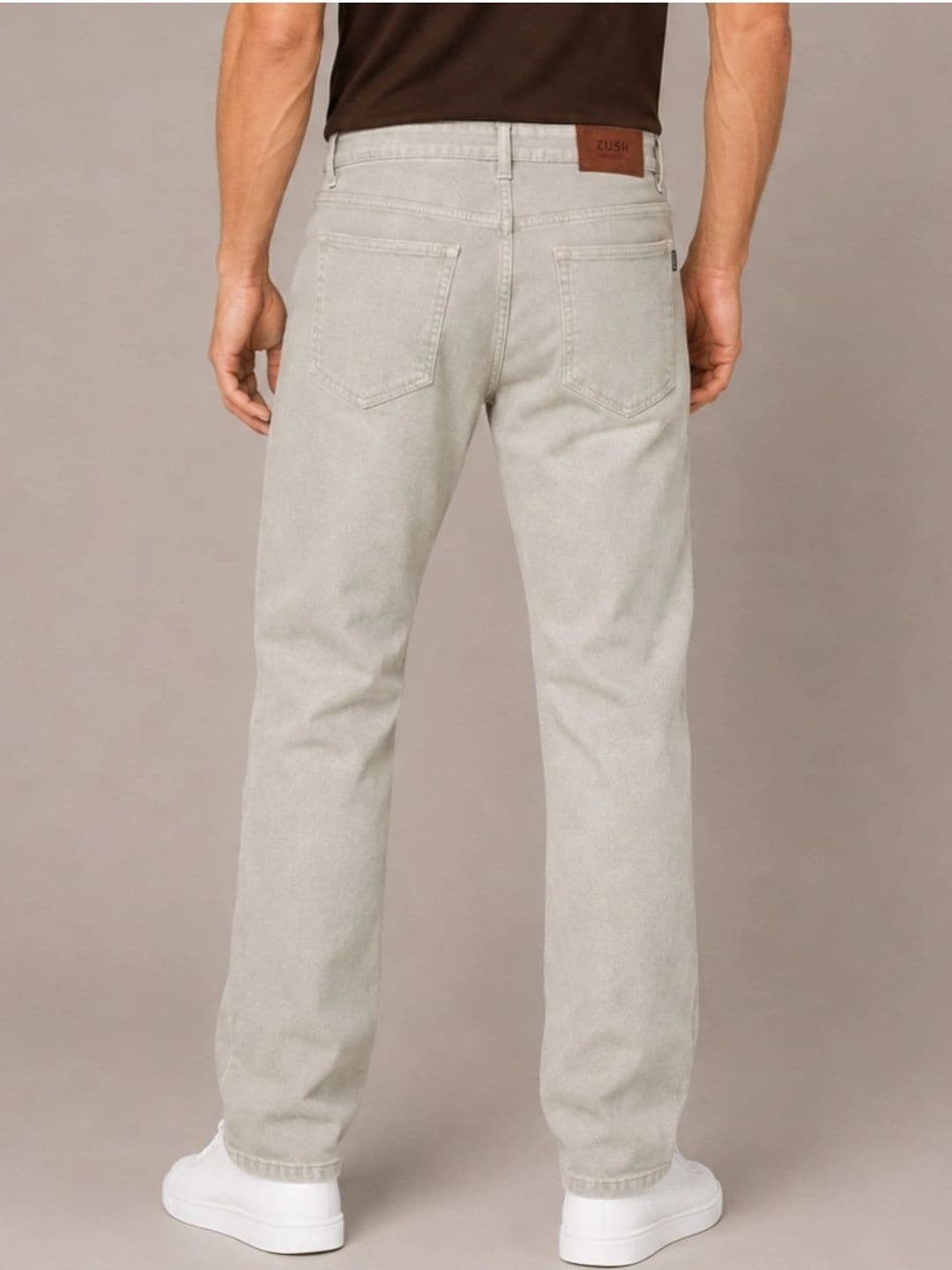 ZUSH Men Straight Fit Mid-Rise Stretchable Jeans thumbnail 2