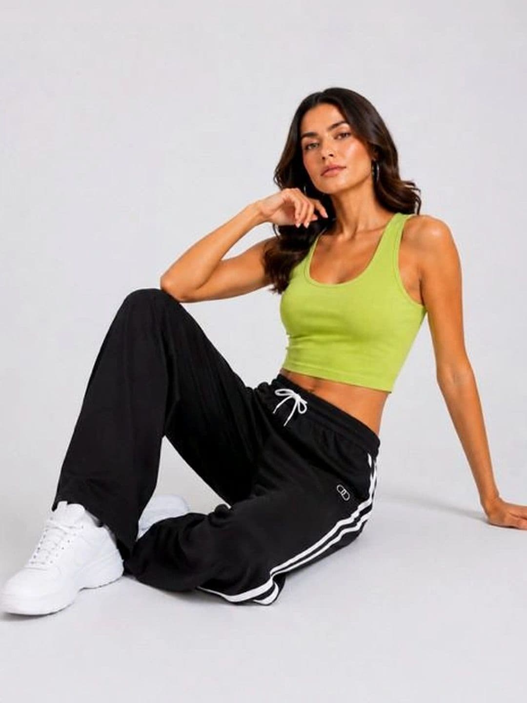 TNQ Women Striped Palazzos thumbnail 2