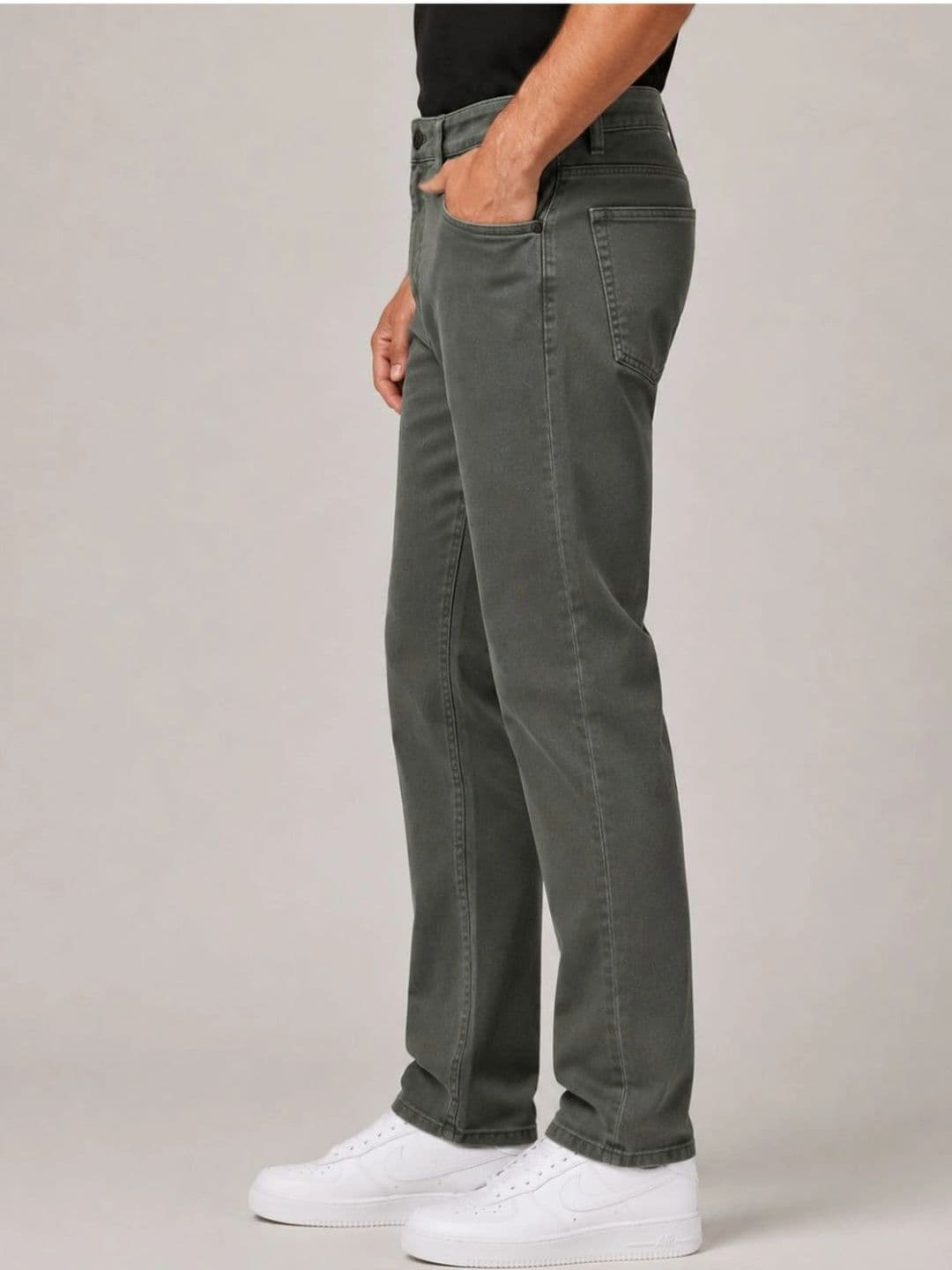 ZUSH Men Straight Fit Mid-Rise Stretchable Jeans thumbnail 4